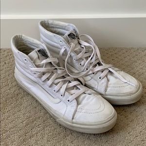 Vans High Top White Sneakers